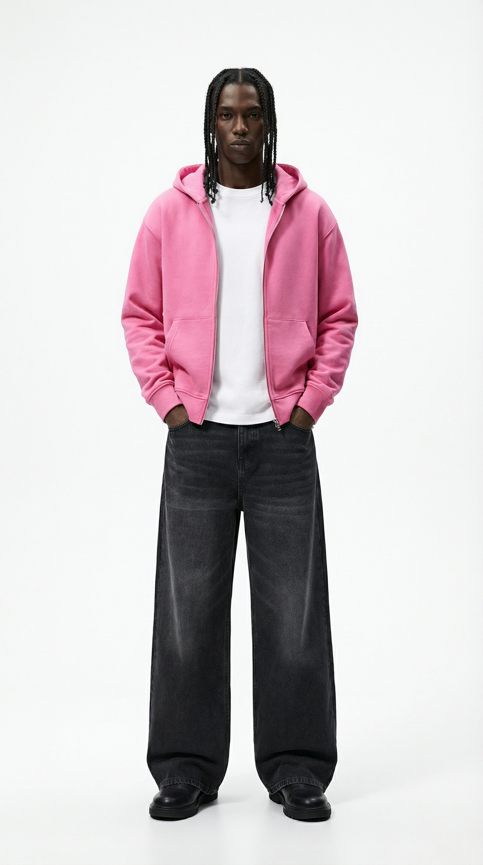 Wide Leg Baggy Jeans