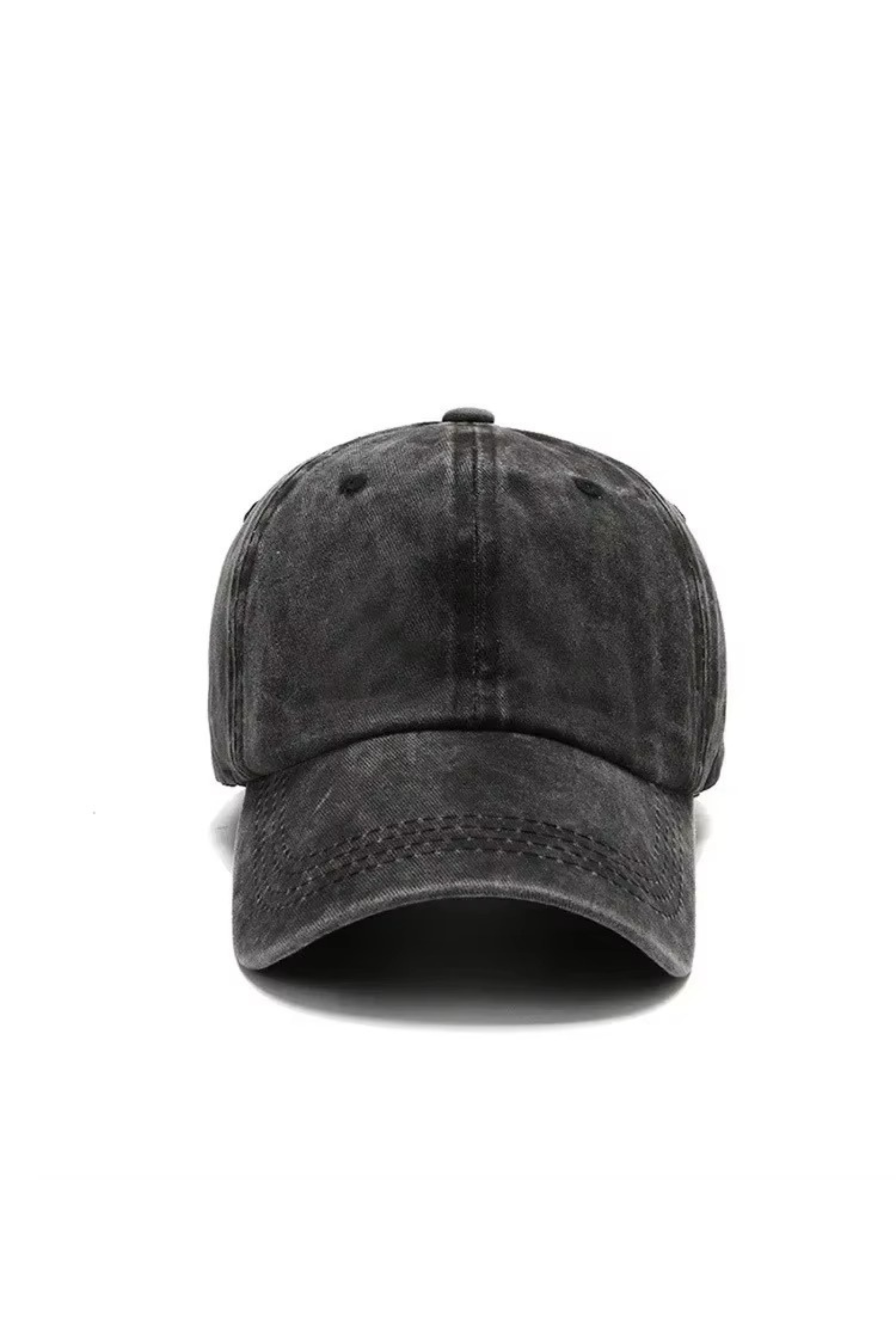 Distressed Washed Cotton Cap