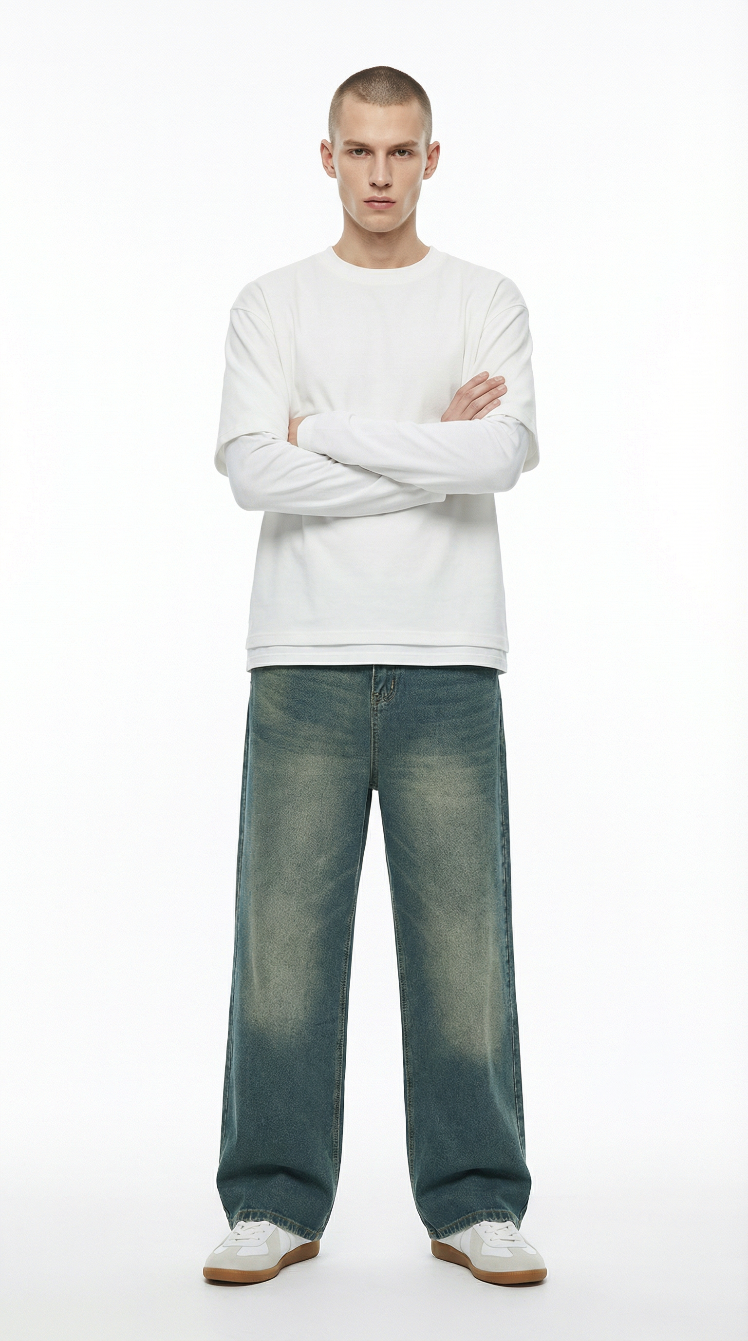 Wide Leg Baggy Jeans