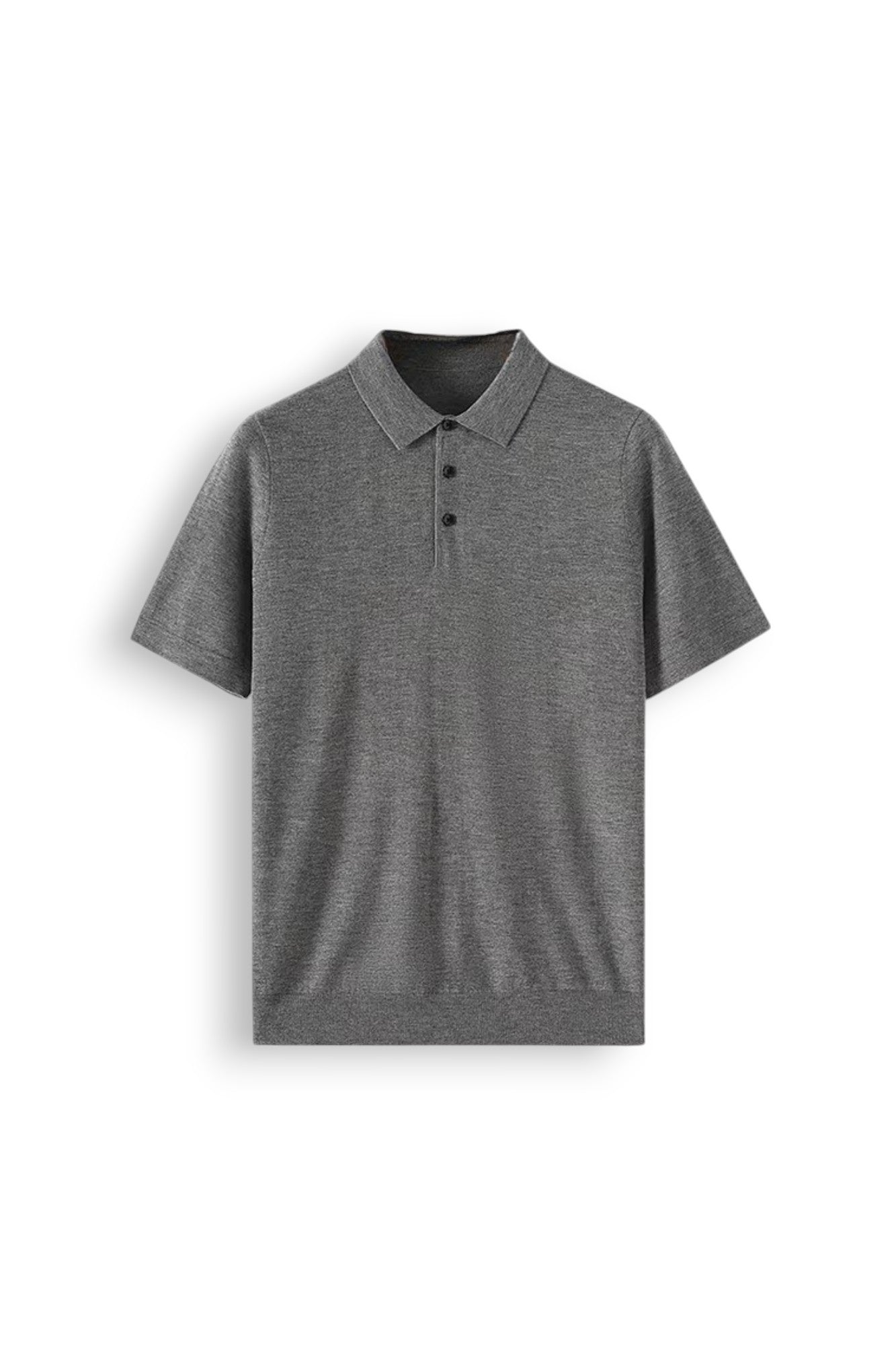 Fit Hole-Knit Polo Shirt