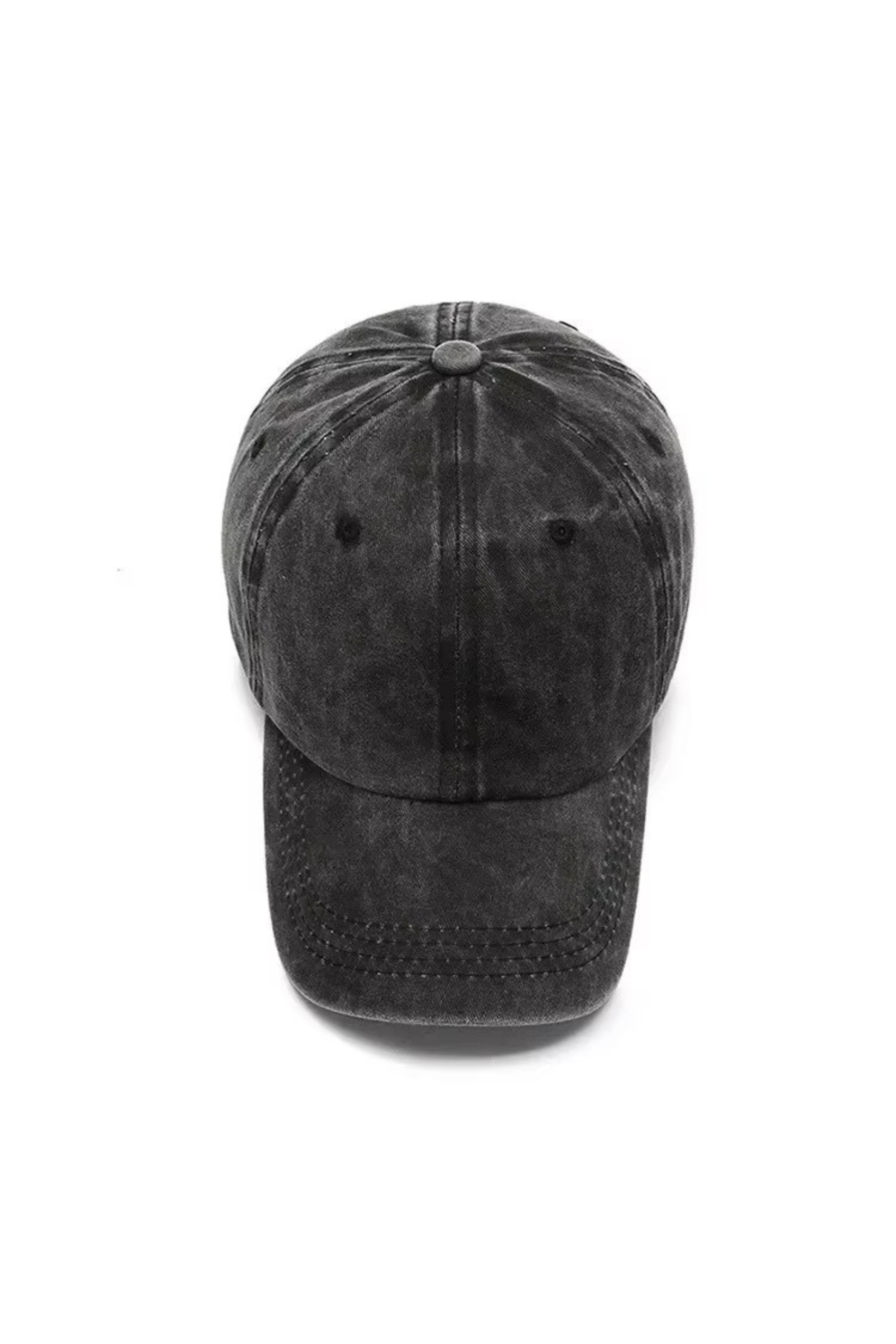 Distressed Washed Cotton Cap