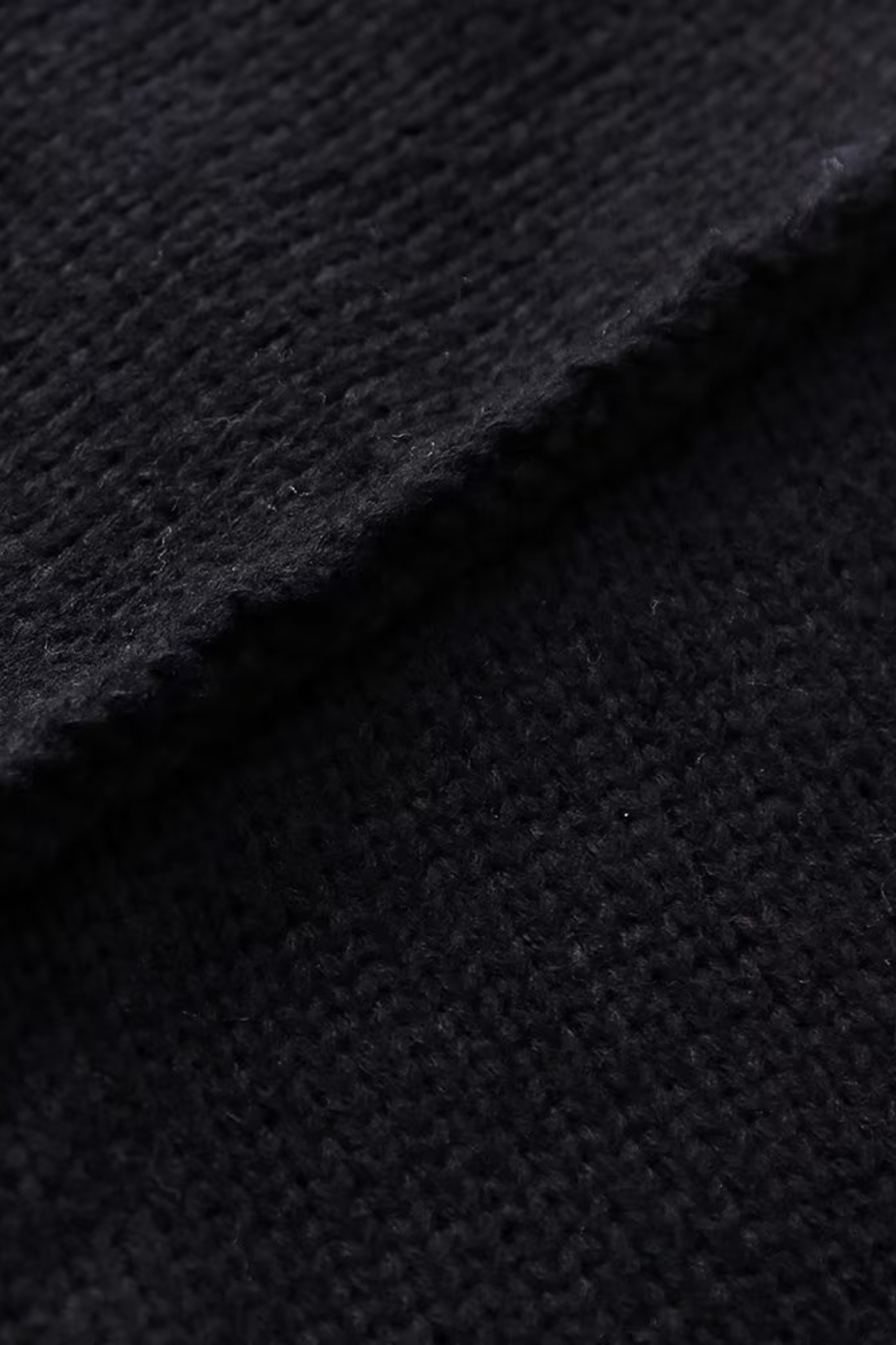 Rib-Knit Oversized Turtleneck