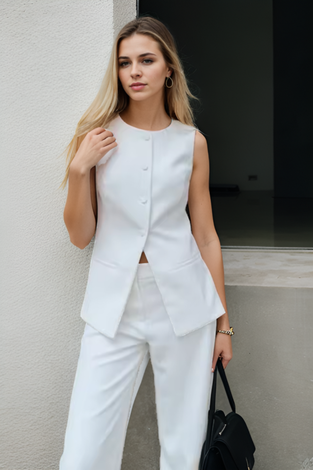 Suit Vest & Shorts Two-Piece