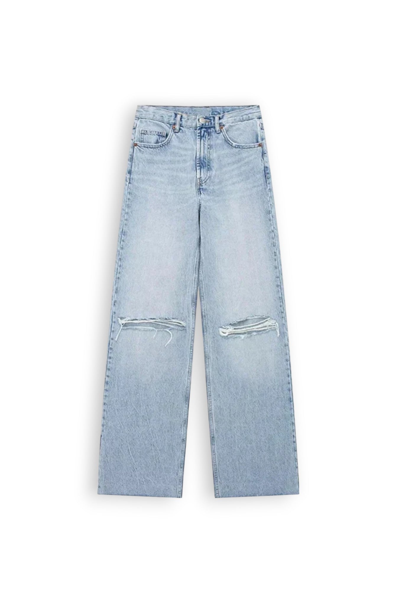High Waist Ripped Jeans