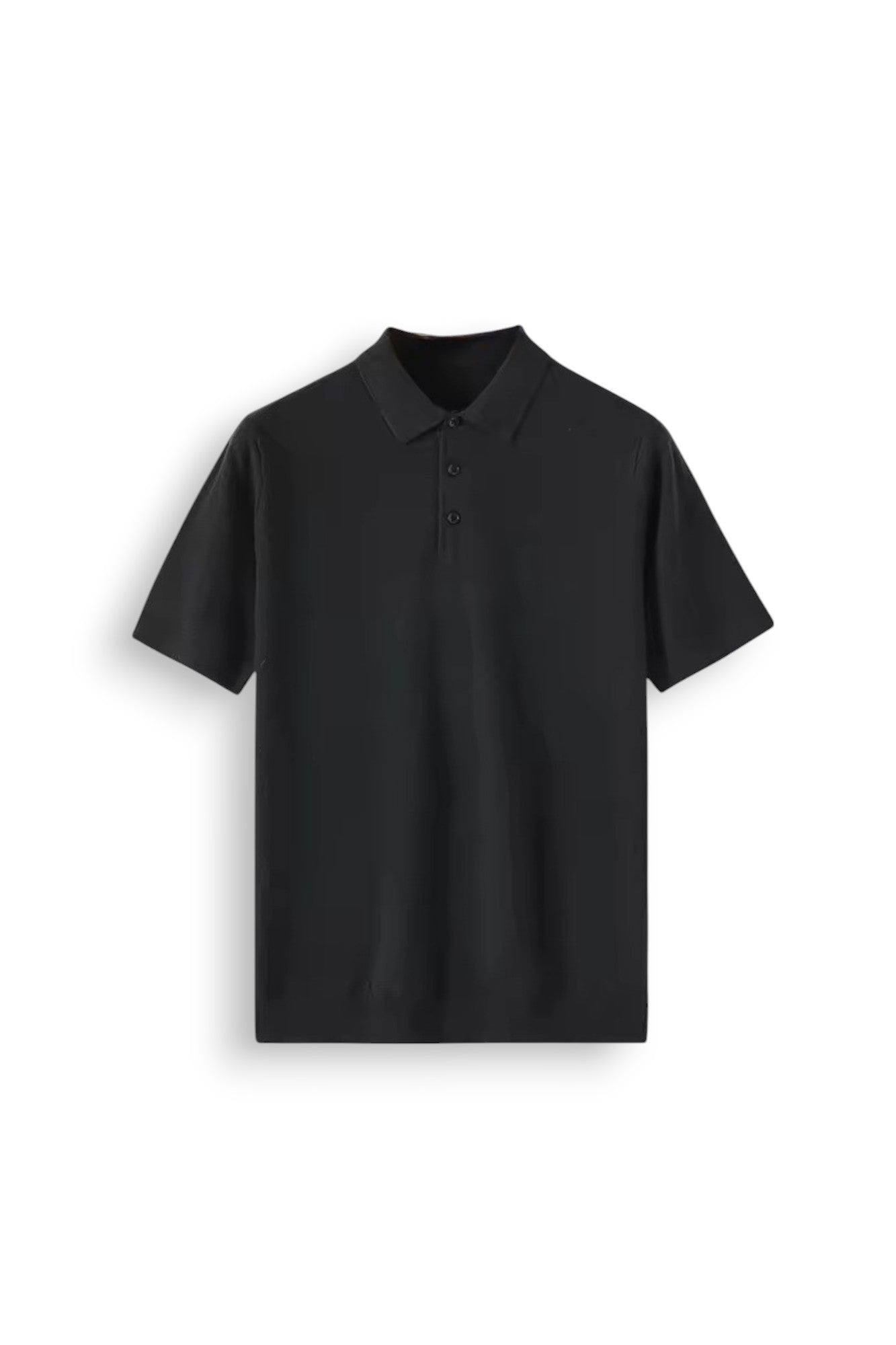 Fit Hole-Knit Polo Shirt