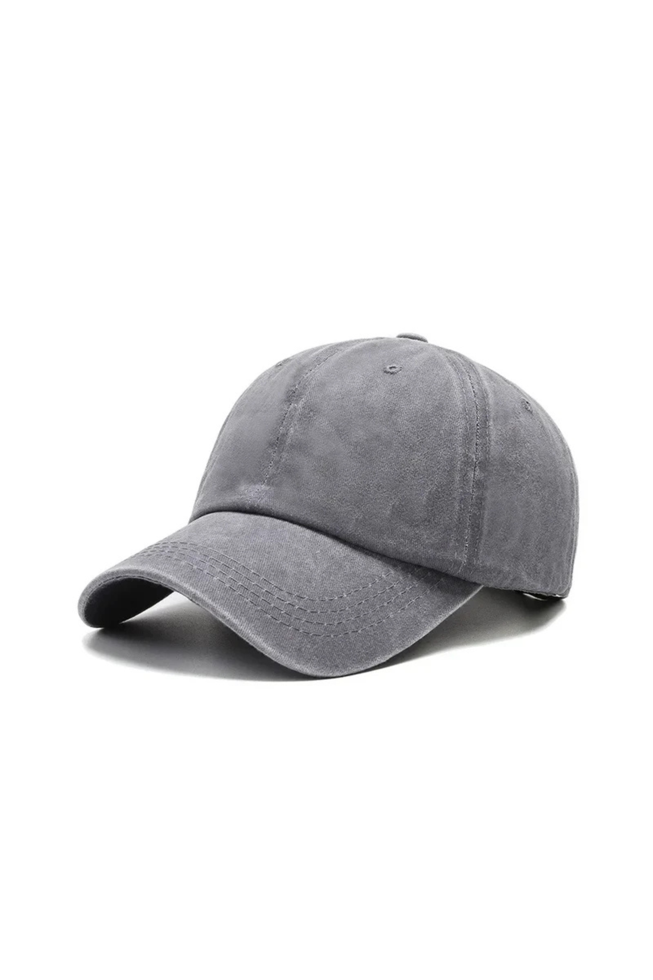 Distressed Washed Cotton Cap