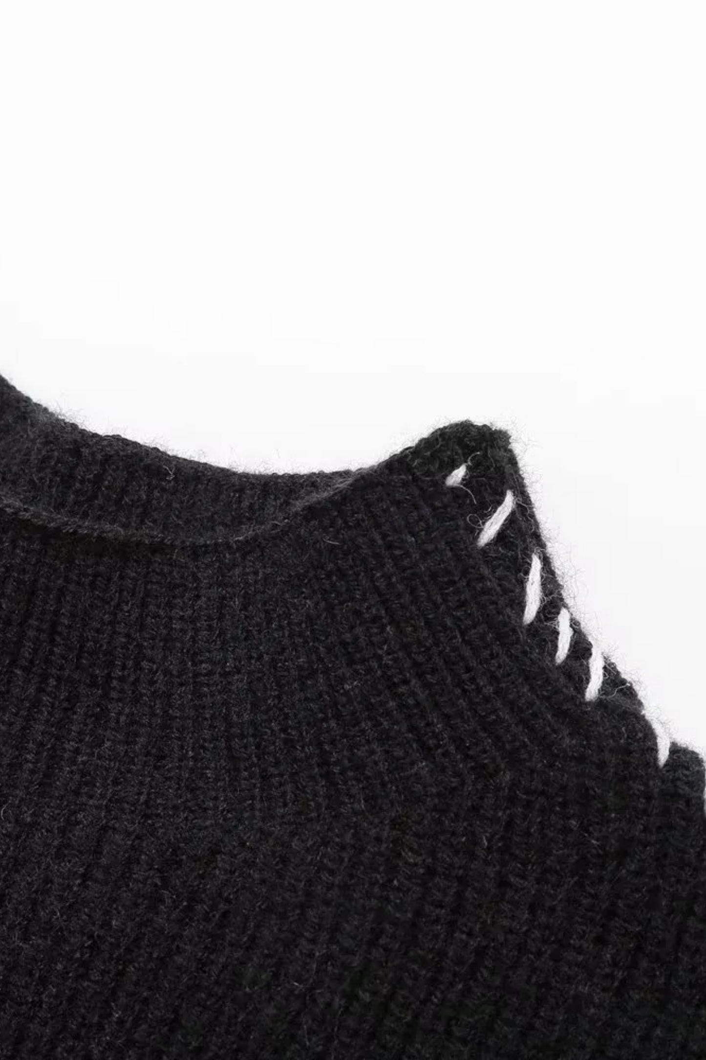 Mock Oversize Knit Turtleneck