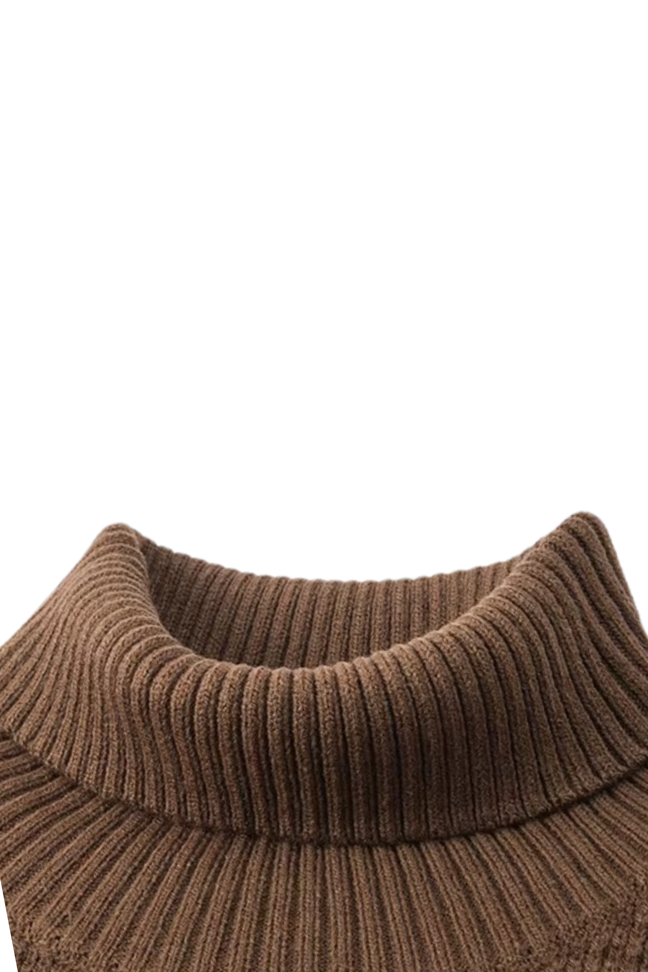 Wool Mock Turtleneck Sweater