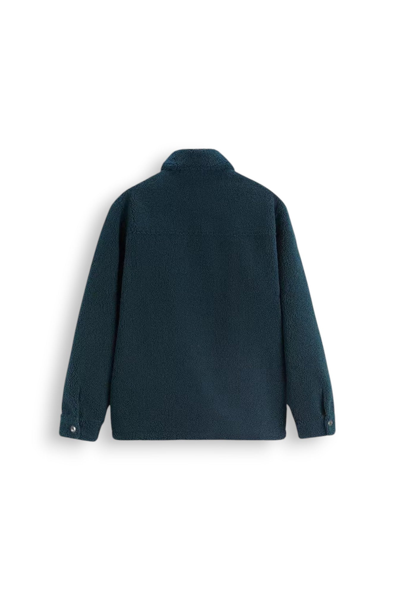 Collar Teddy Fleece Overshirt