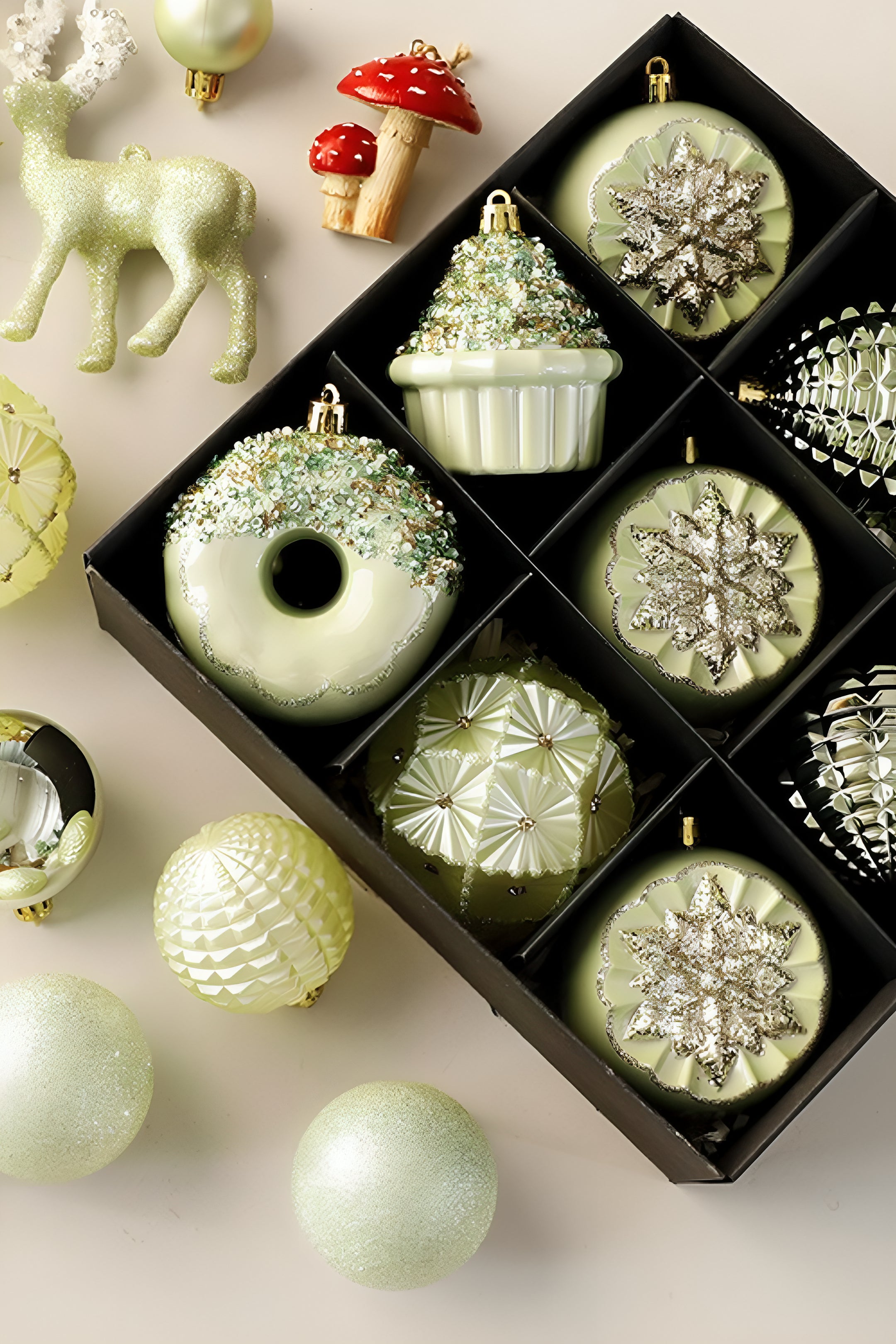 Christmas Treats Ornament Set (9 Pieces)