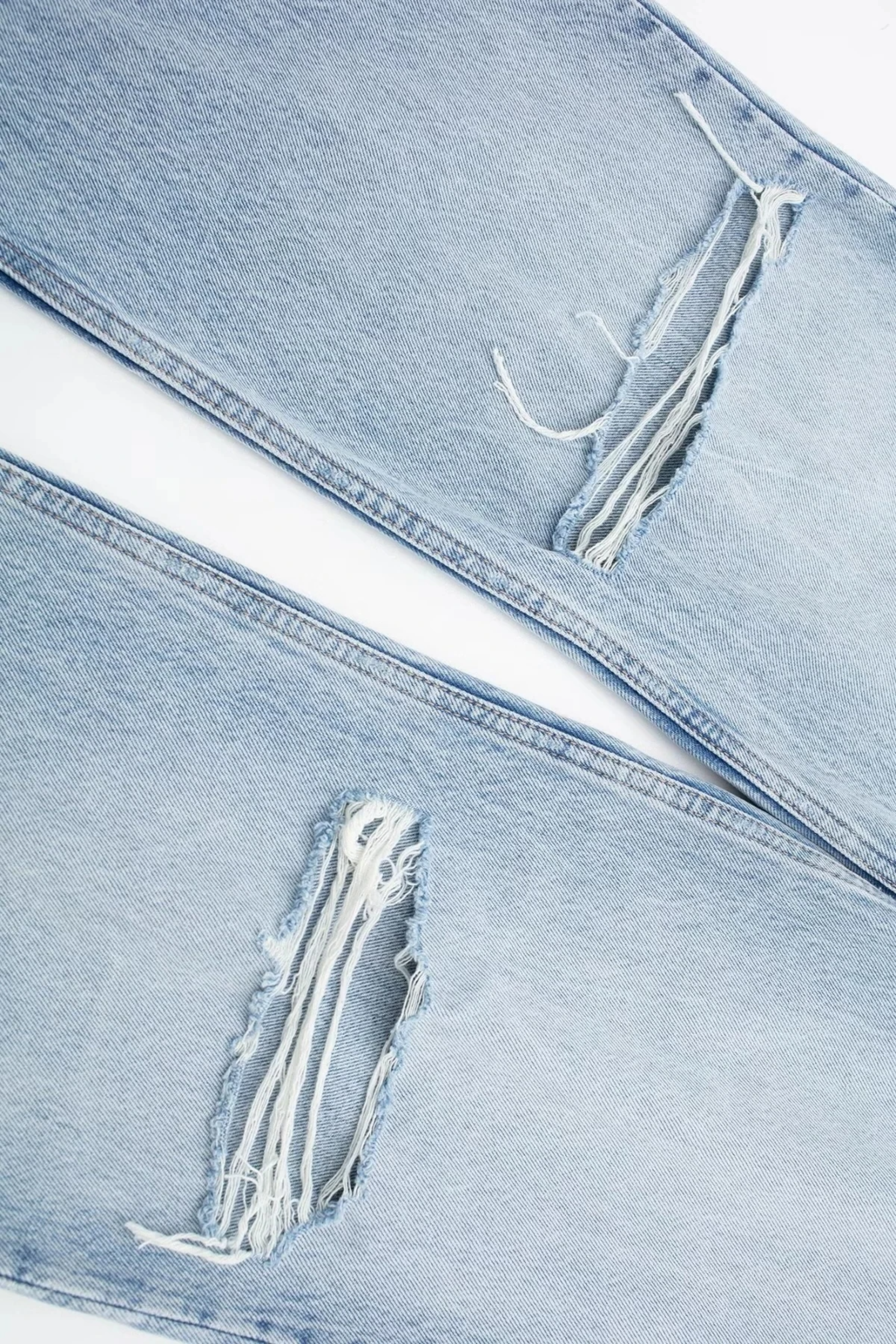 High Waist Ripped Jeans