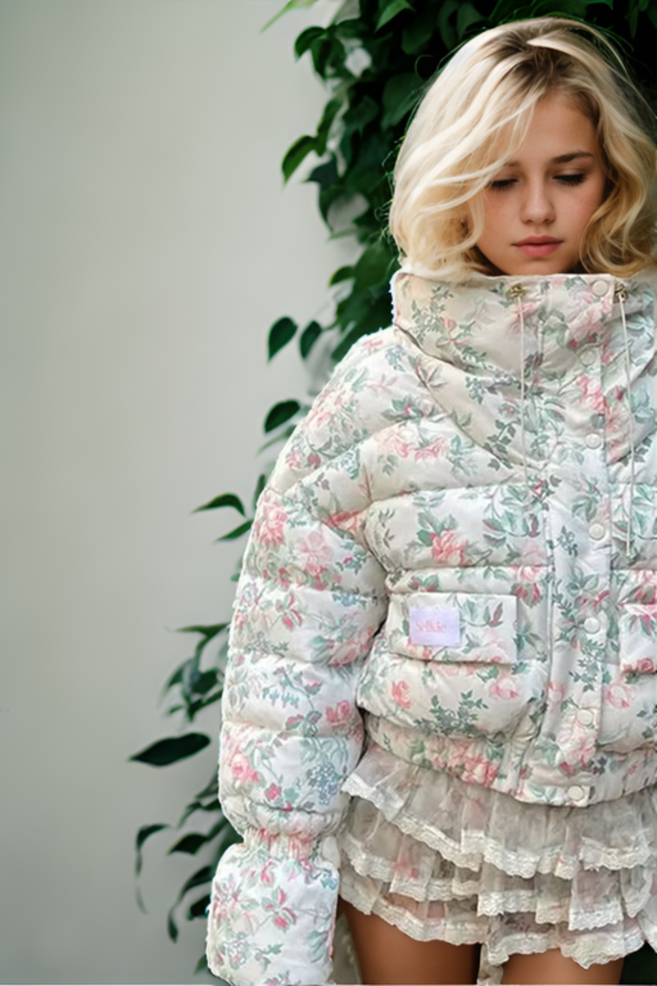 Winter Bloom Puffer Jacket