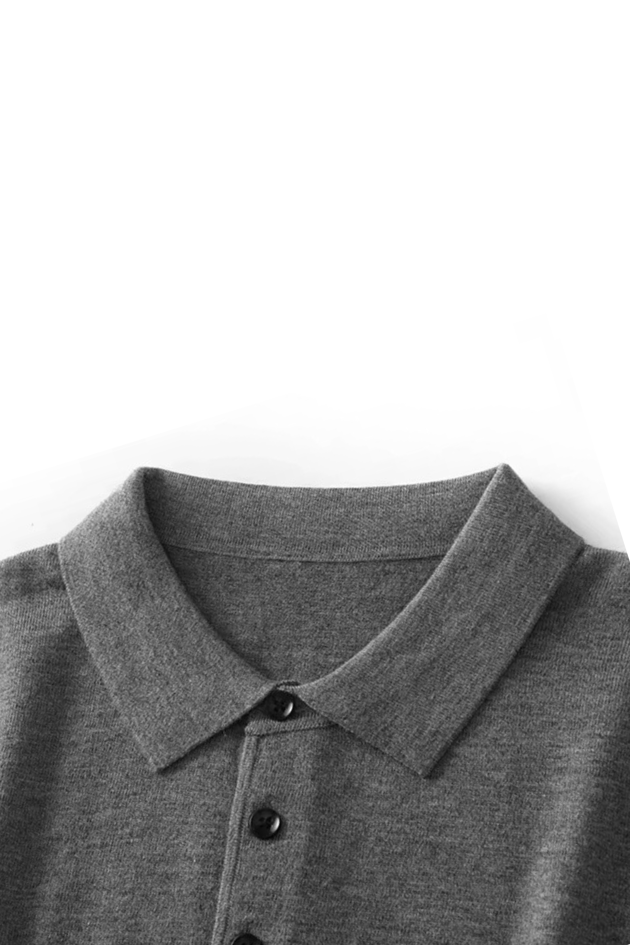 Fit Hole-Knit Polo Shirt