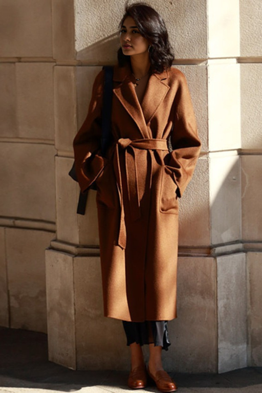 Handmade Wool - Cashmere Coat