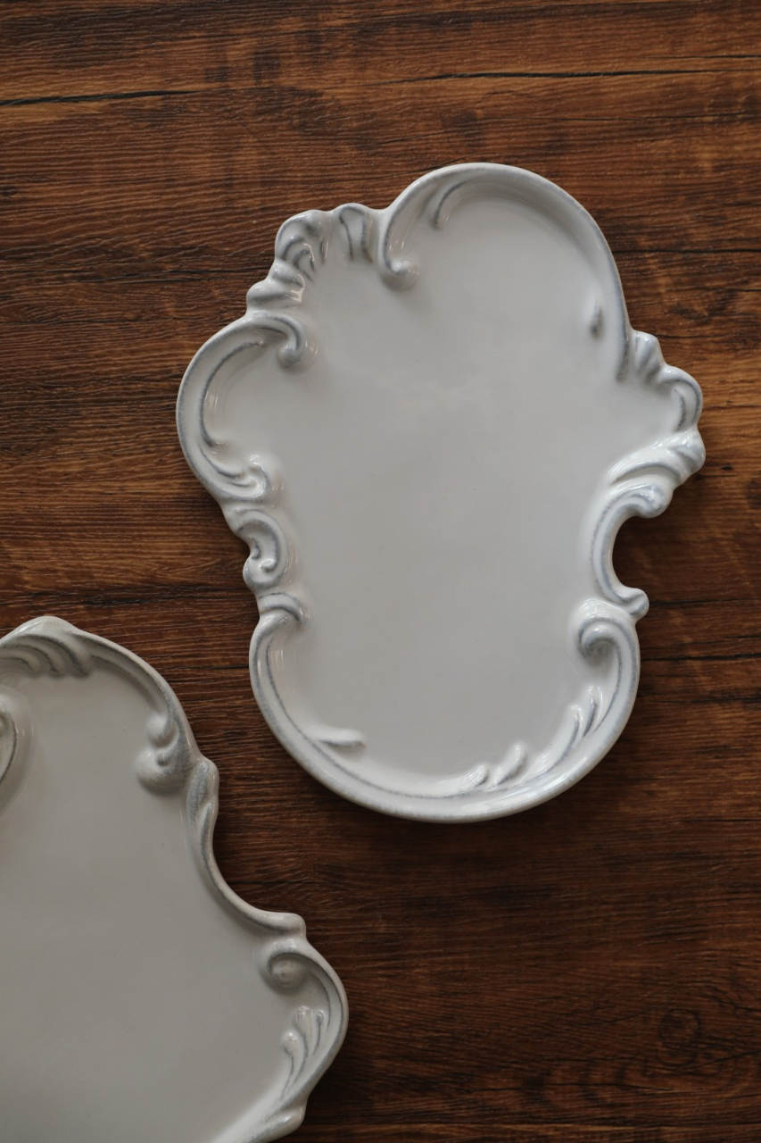 Small Porcelain Serving Plate