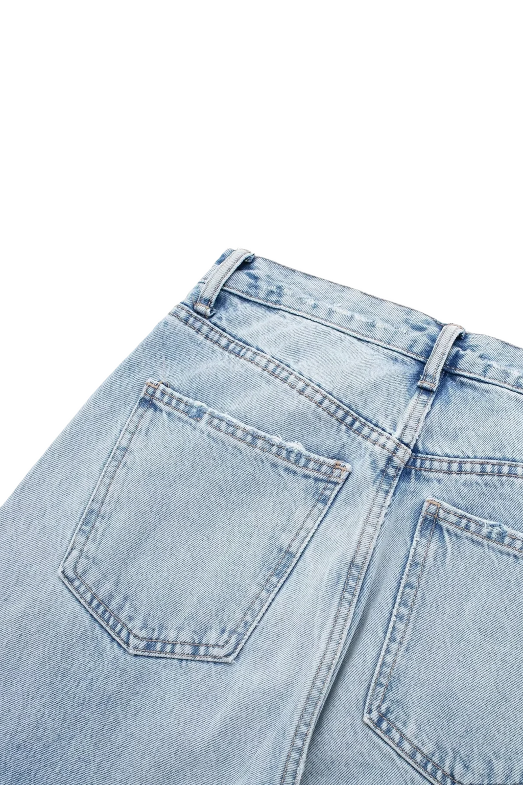 High Waist Ripped Jeans