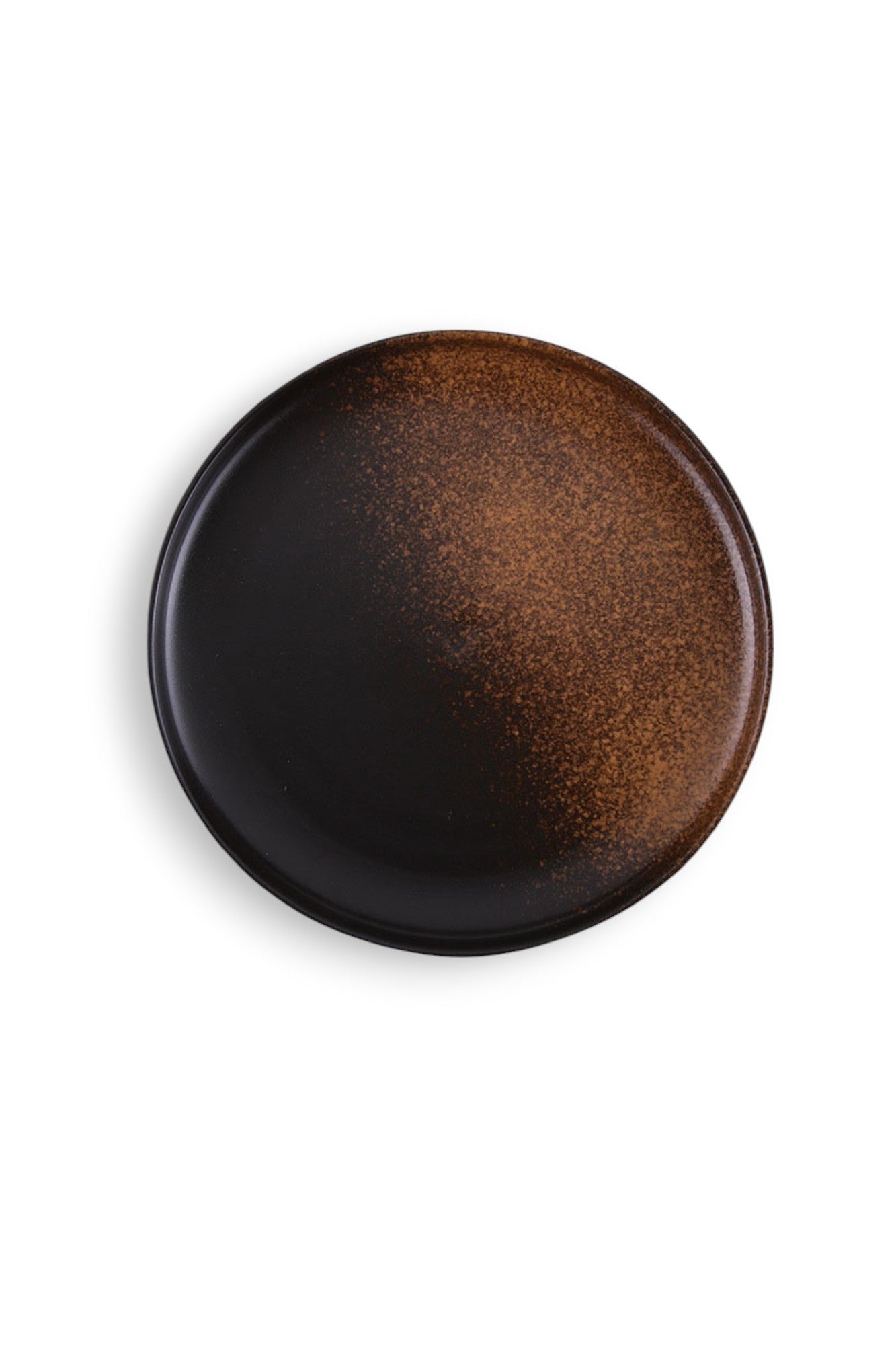 Large Speckled Porcelain Plate