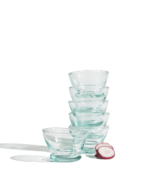 2 Pack Moroccan Glass Bowls