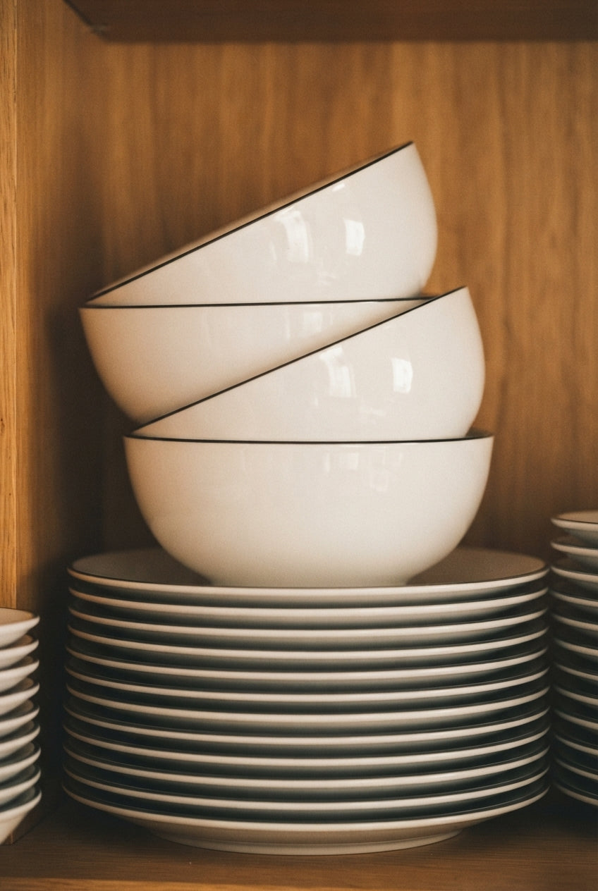 4-Pack Porcelain Bowls