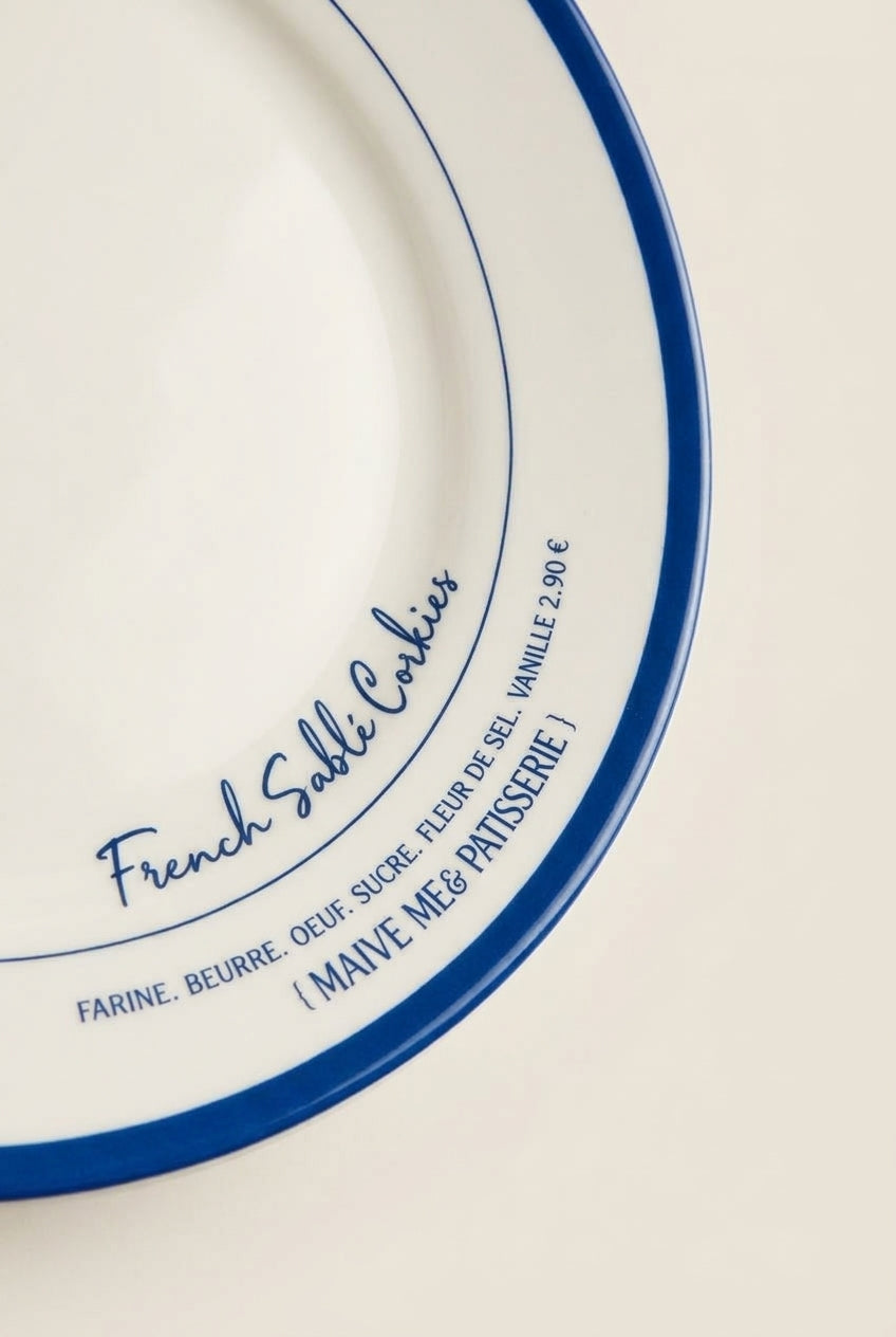 French-Inspired Dessert Plate