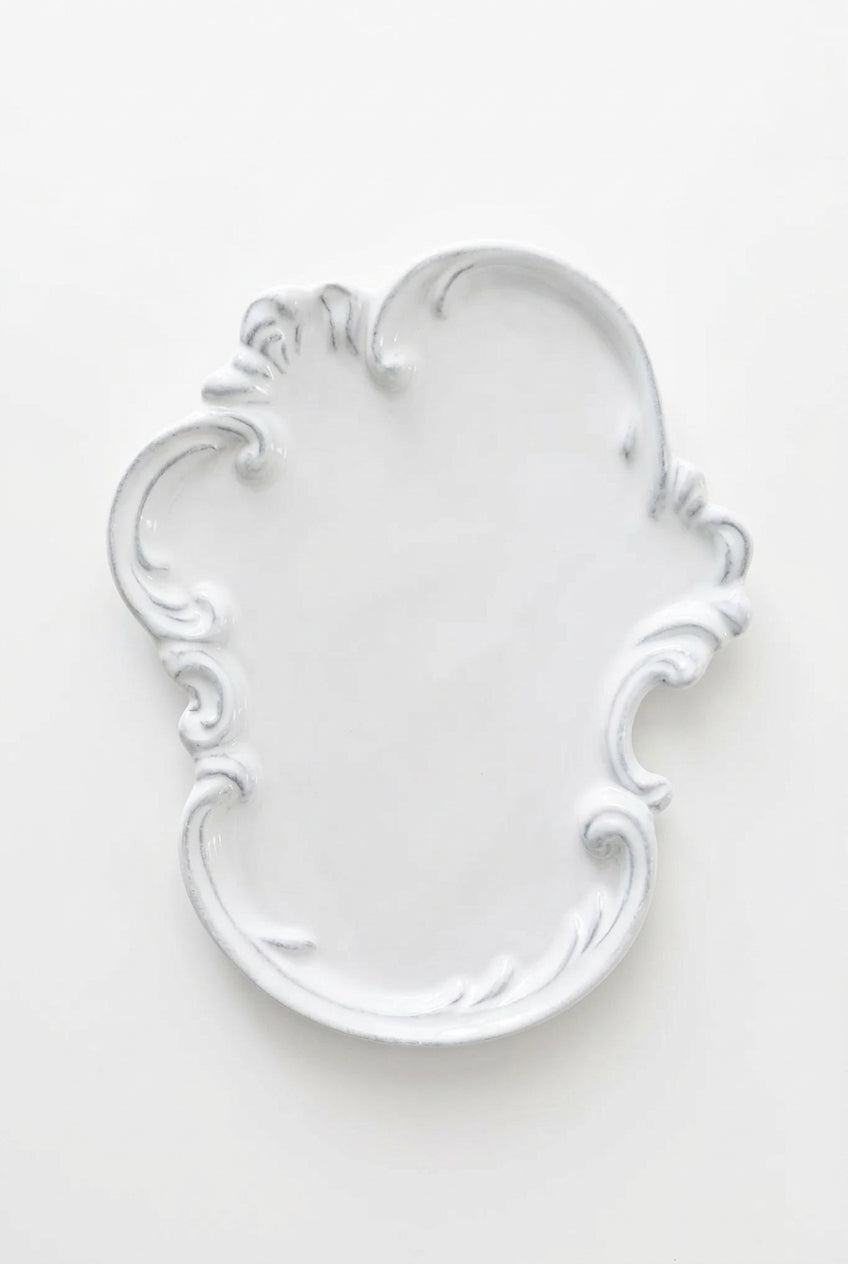 Small Porcelain Serving Plate