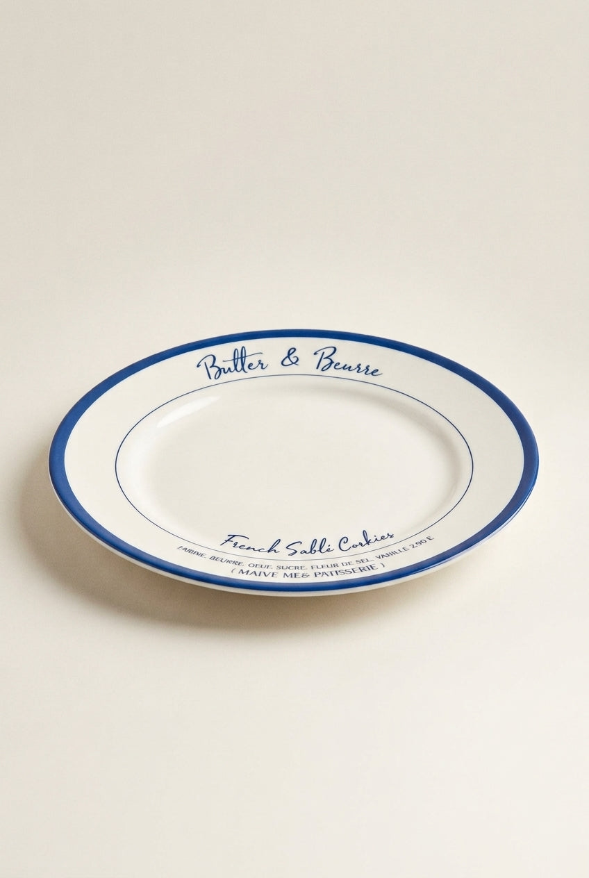 French-Inspired Dessert Plate