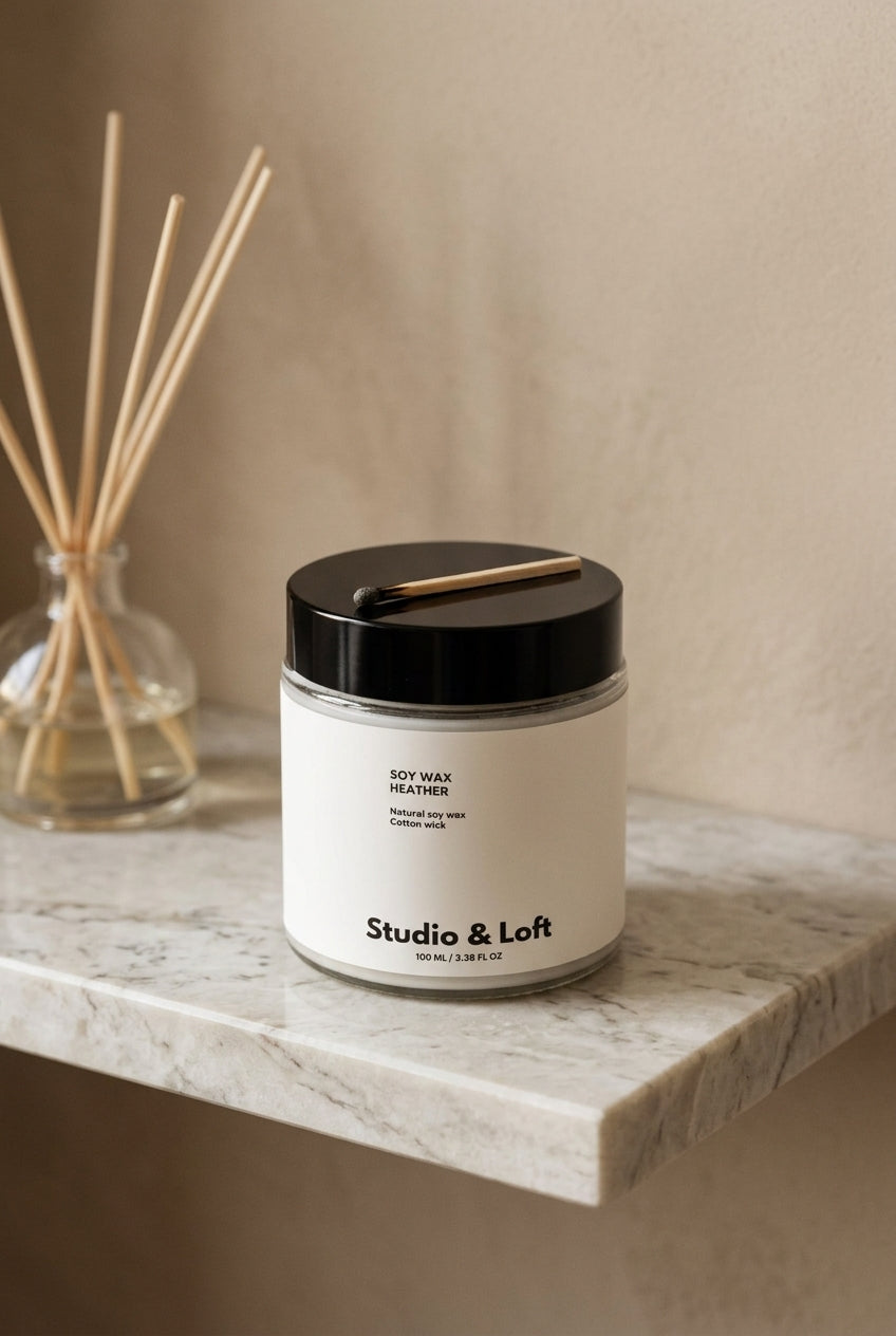 Scented Soy Wax Candle
