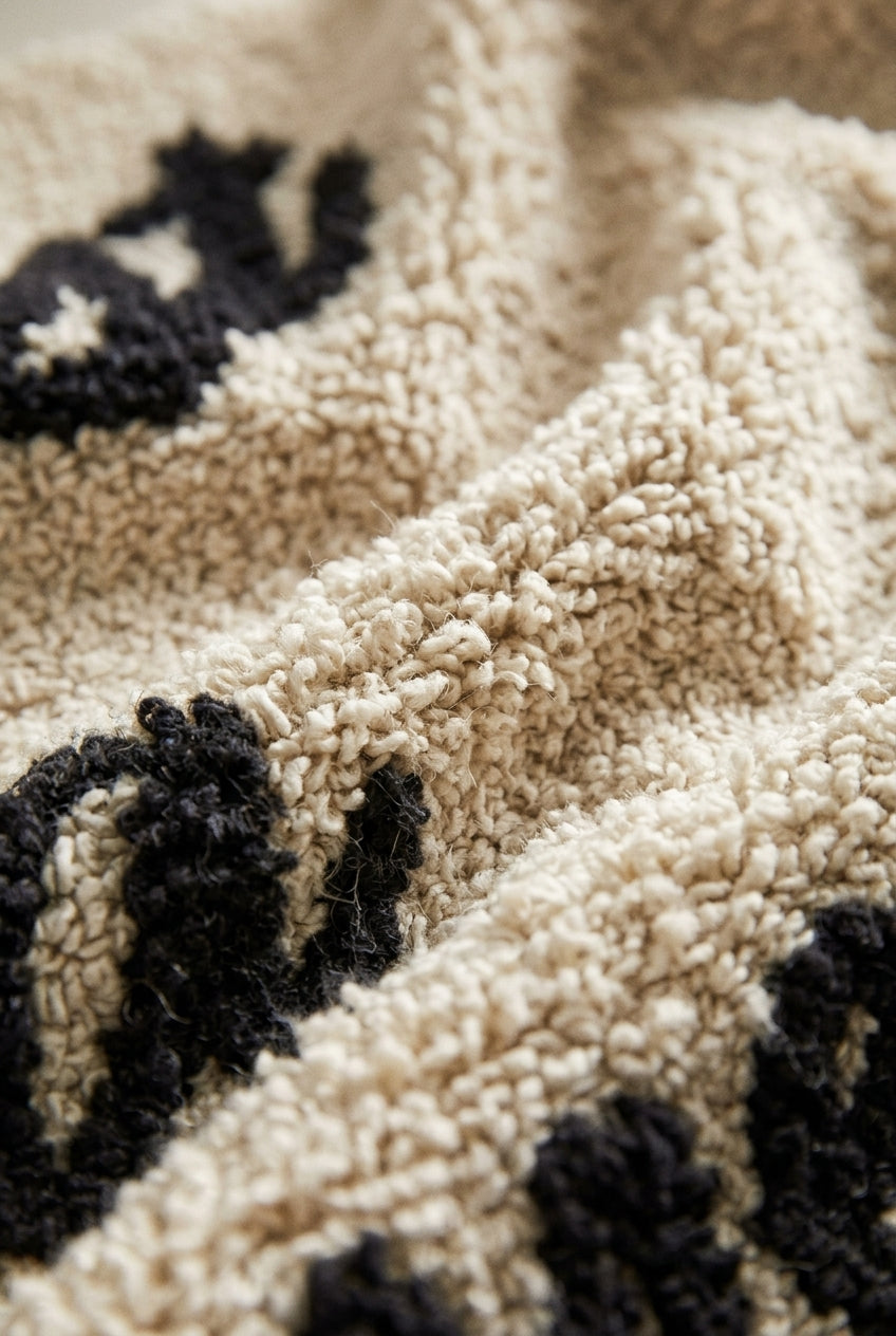 Motif Cotton Bath Mat