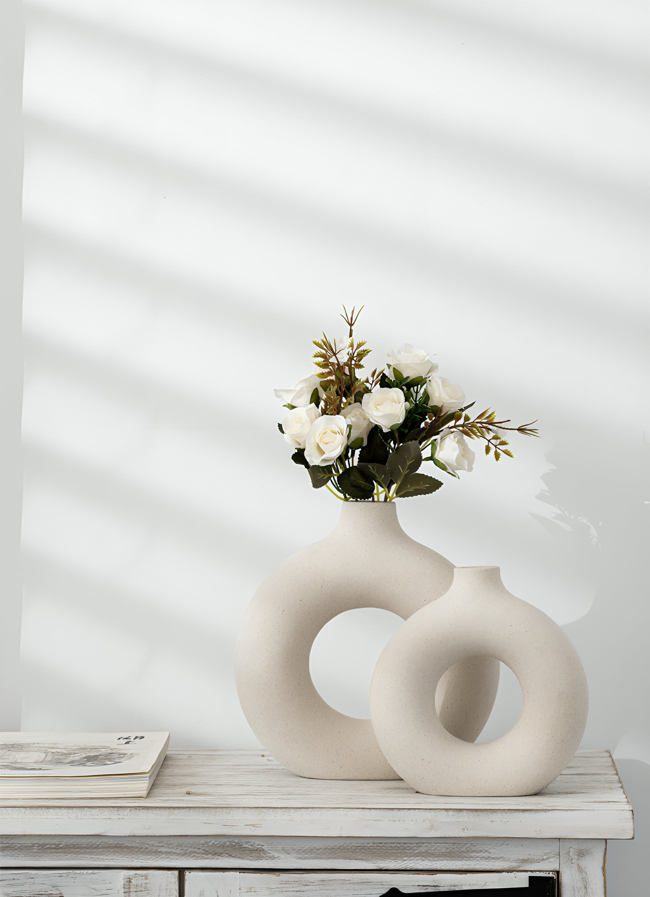 Unglazed Ceramic Vase