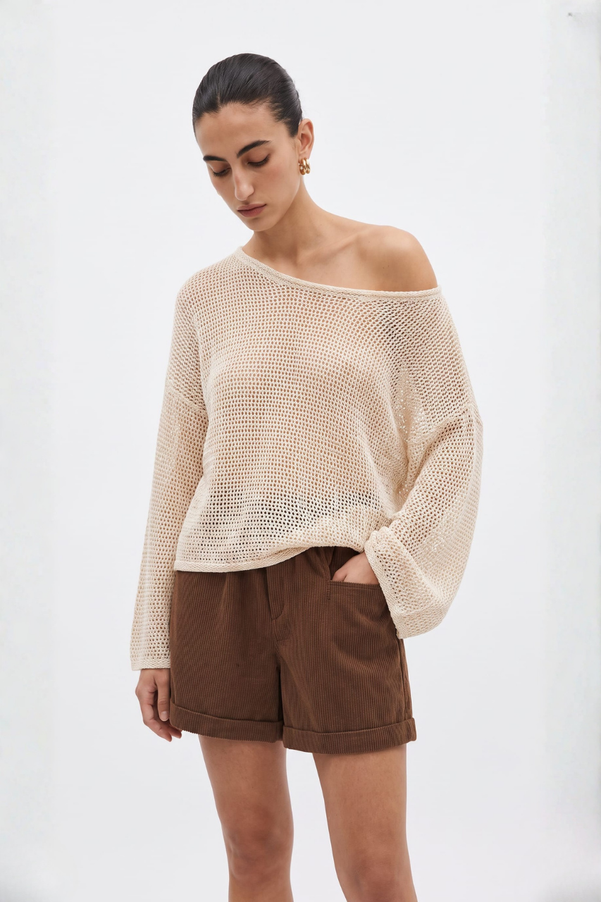 High Waist Trouser Shorts