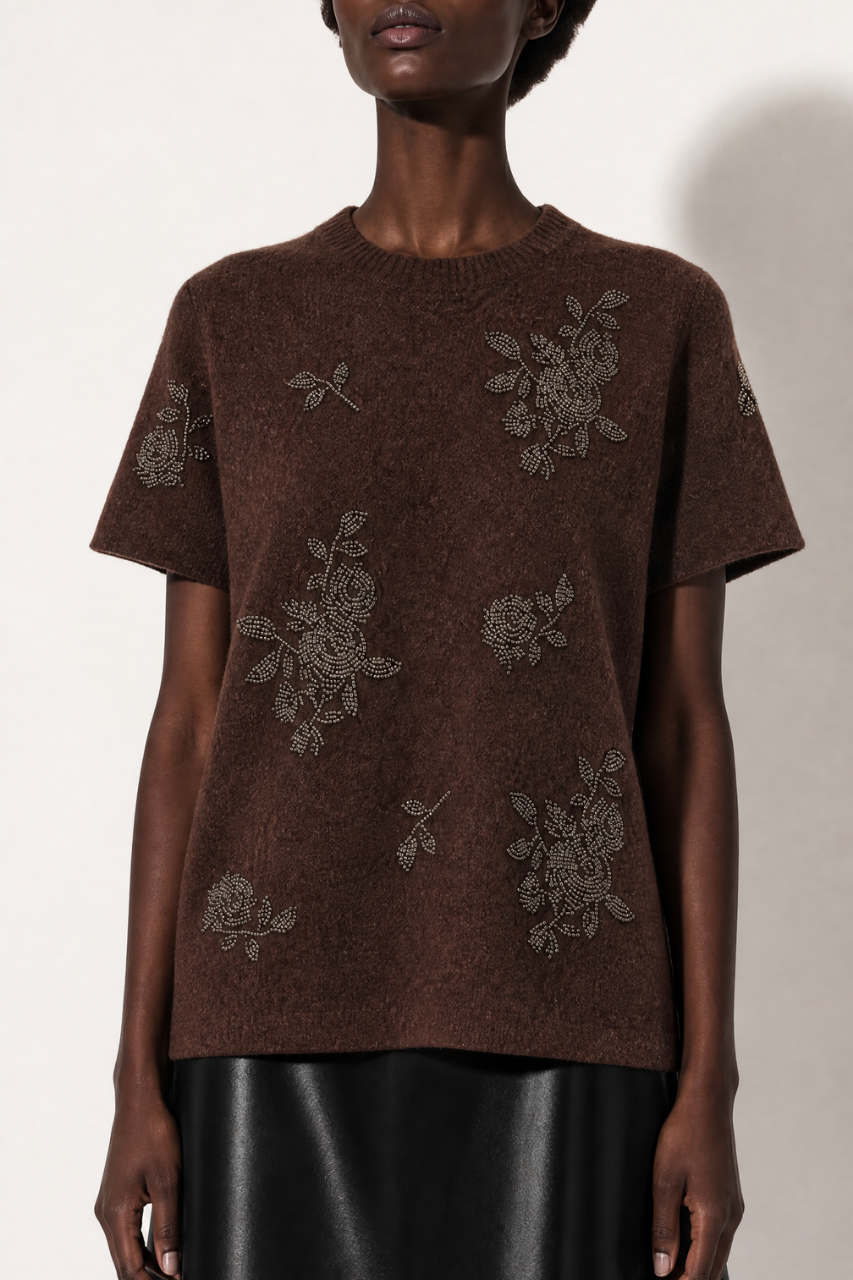 Beaded Embellished Sweater