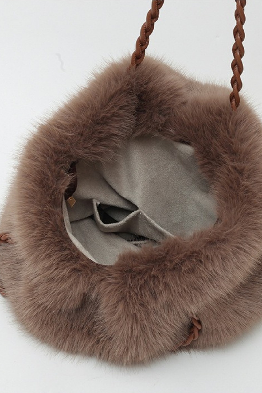 Crossbody Faux Fur Bag