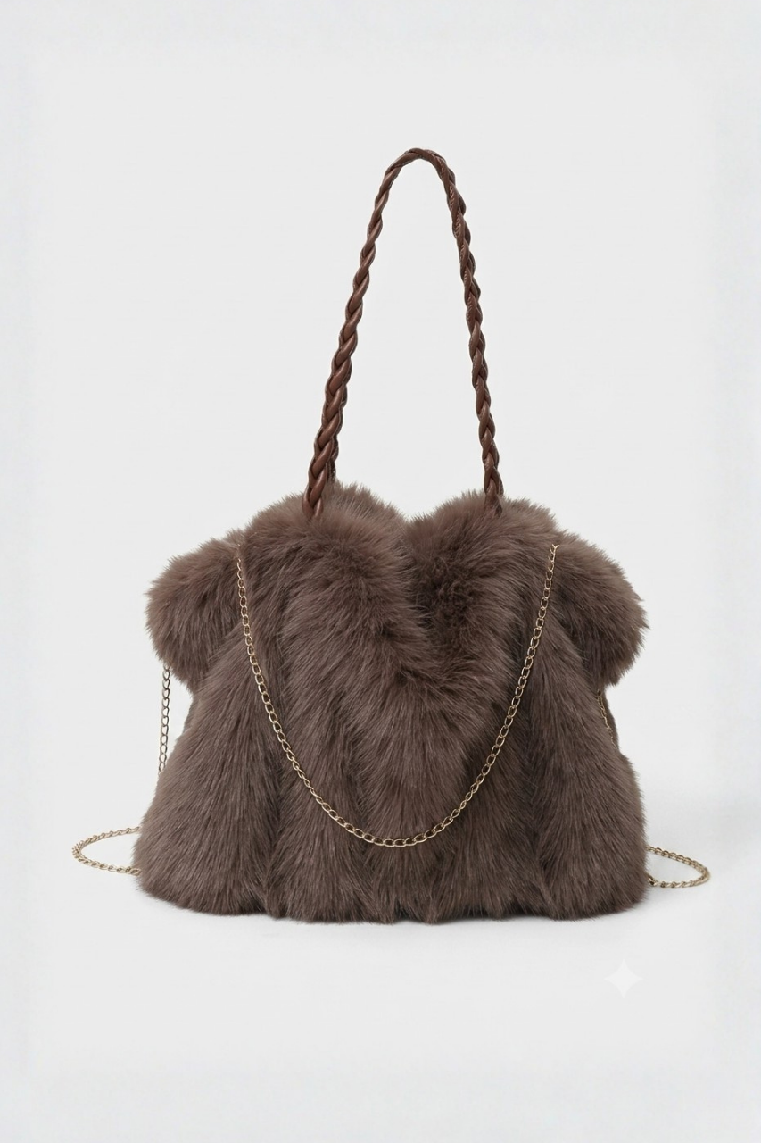 Crossbody Faux Fur Bag
