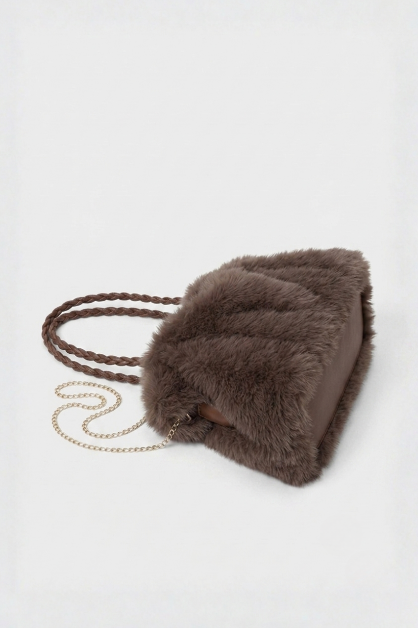Crossbody Faux Fur Bag