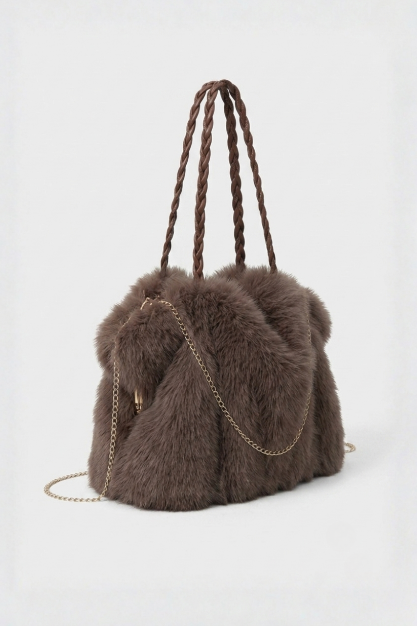 Crossbody Faux Fur Bag