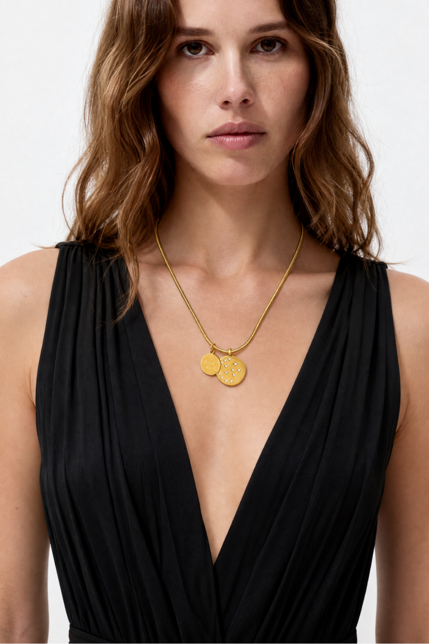 Geometric Pendant Necklace