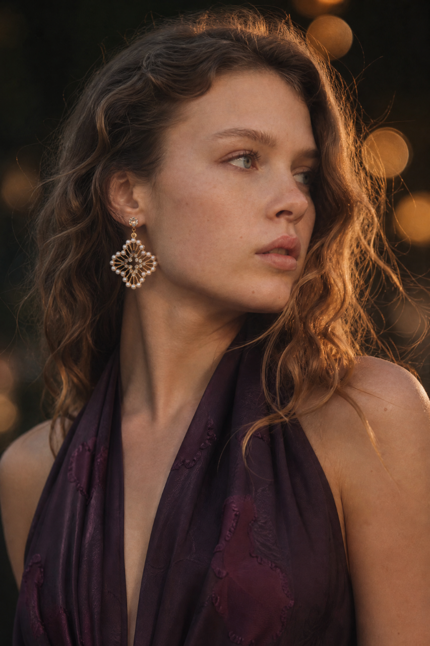 Pearl Drop Earrings