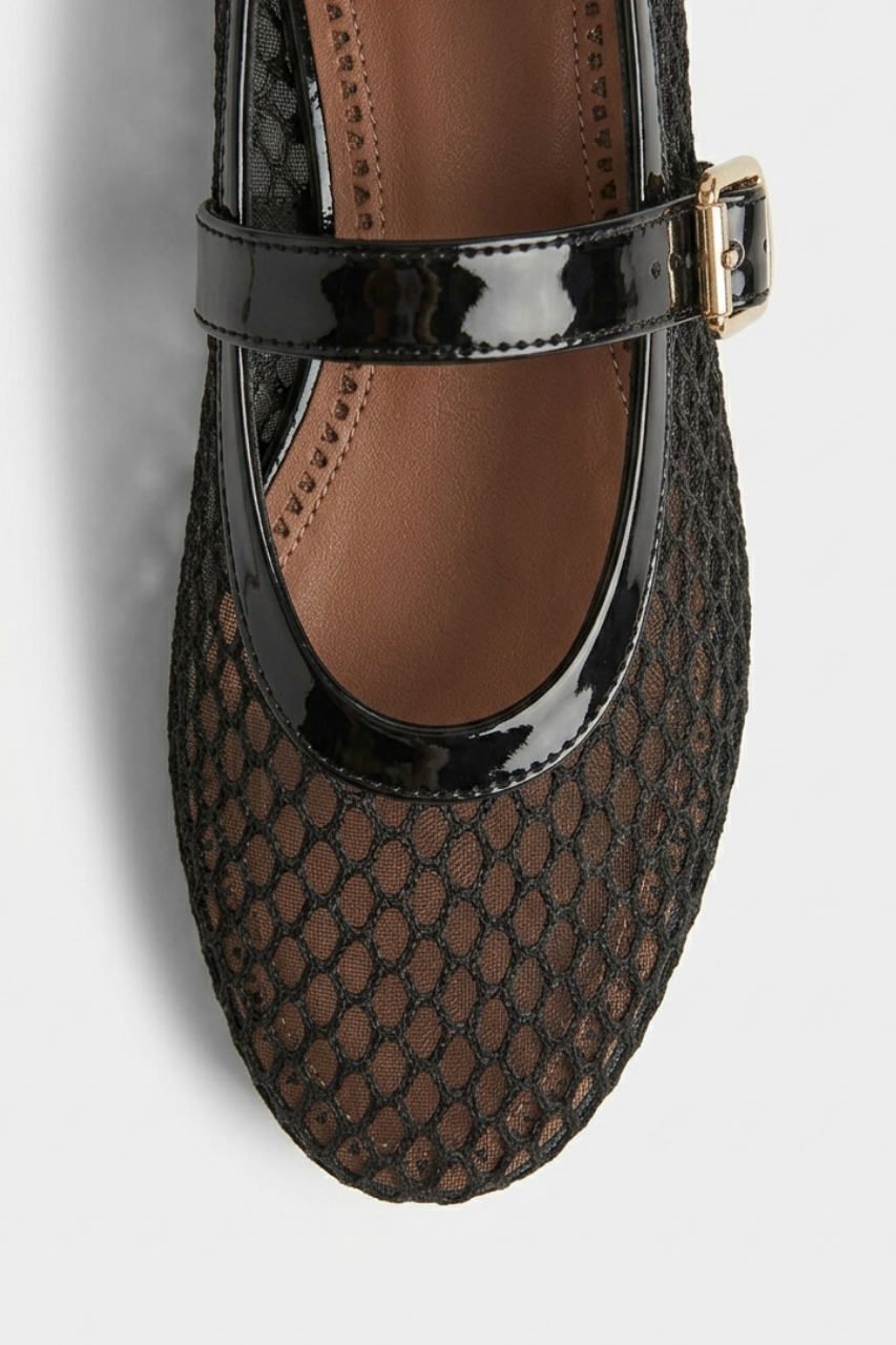 Mesh Ballet Flats