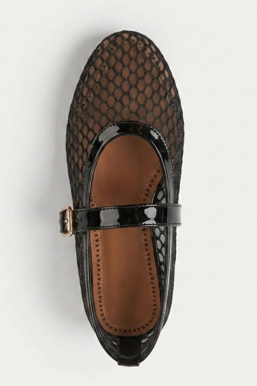 Mesh Ballet Flats