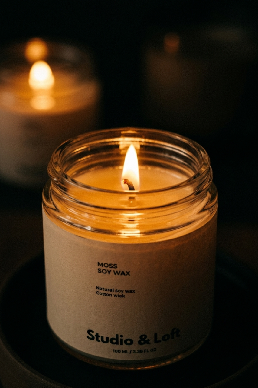 Scented Soy Wax Candle