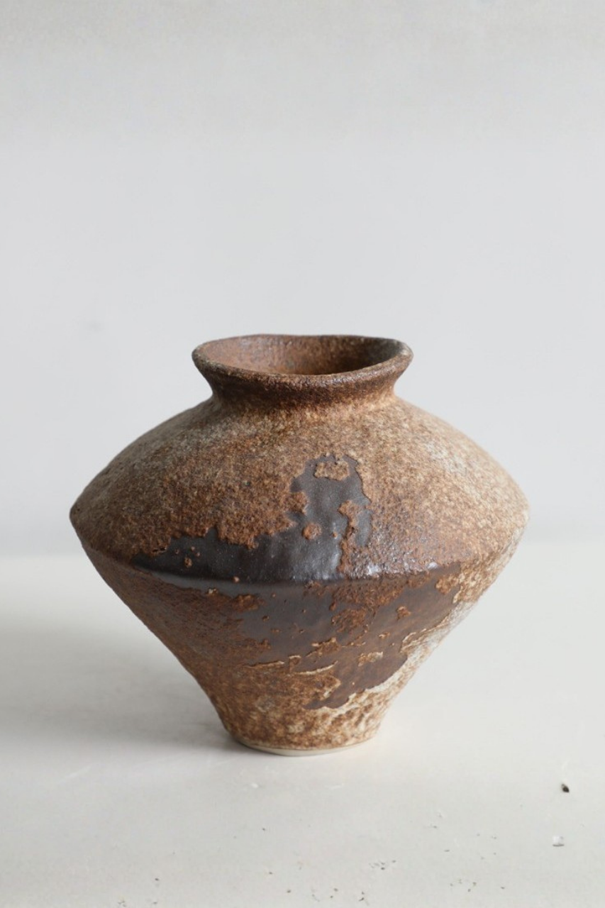 Mottled Ceramic Vase