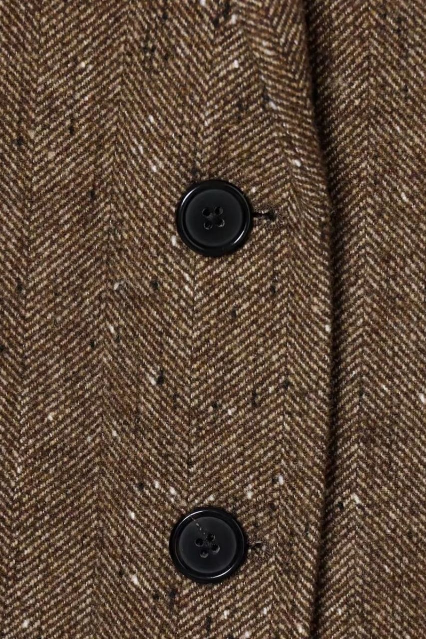 Single Breasted Twill Blazer
