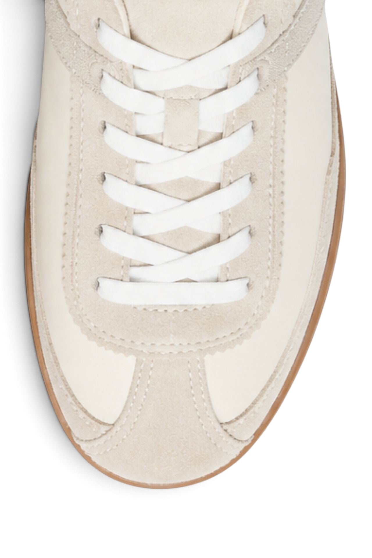 Suede Flat Sneakers