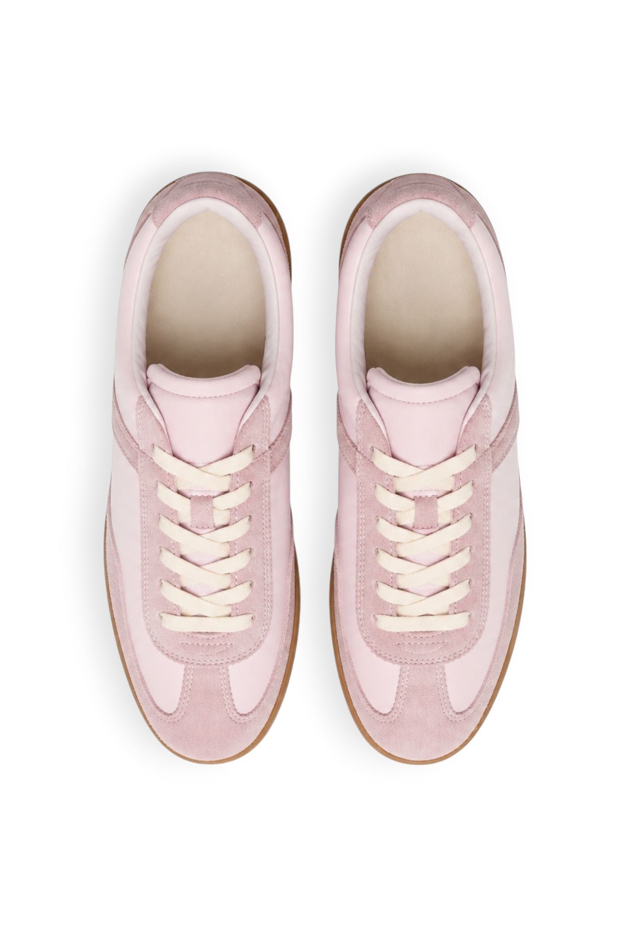 Suede Flat Sneakers