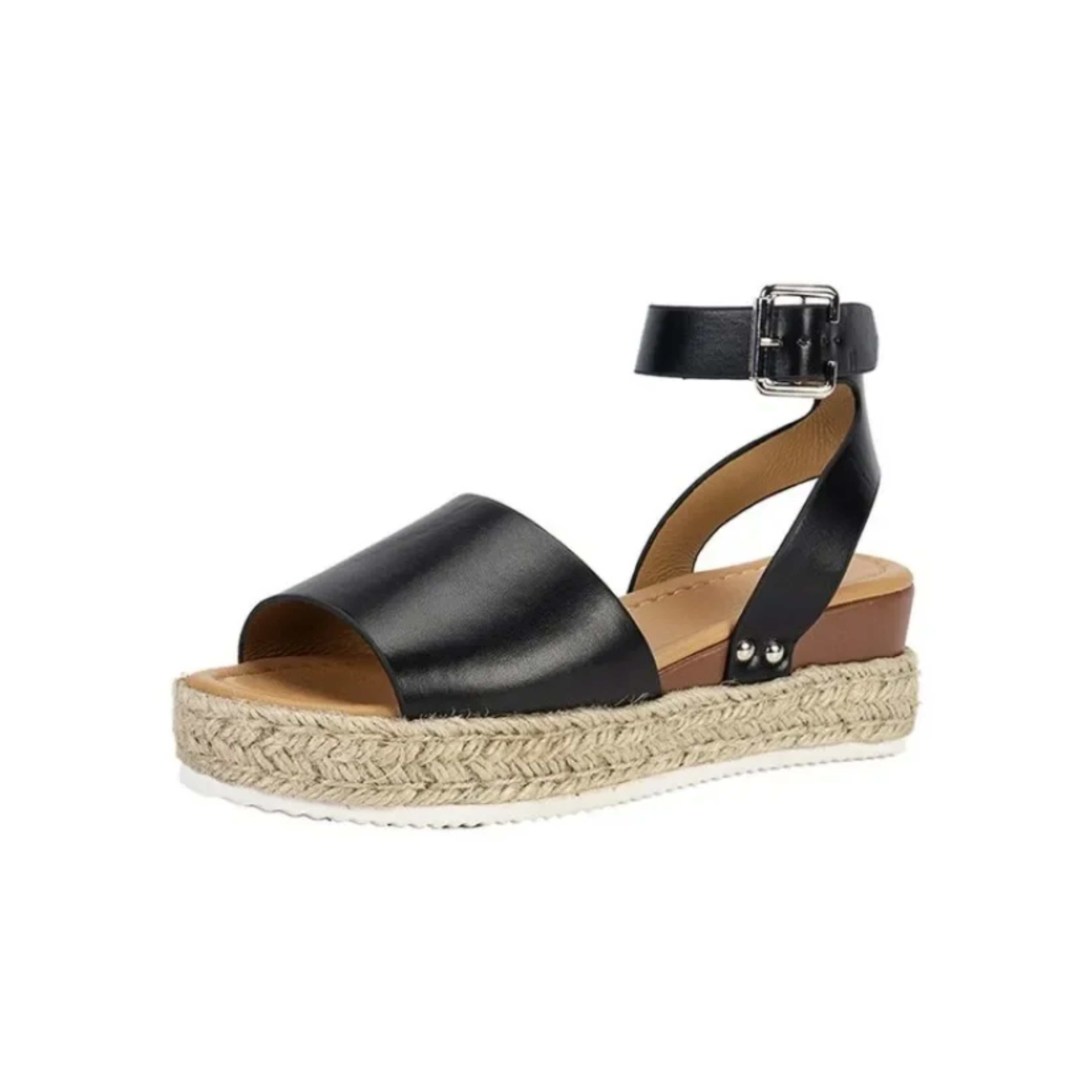 Black Flatform Wedges