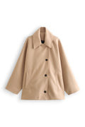 Oversized Single Breasted Coat