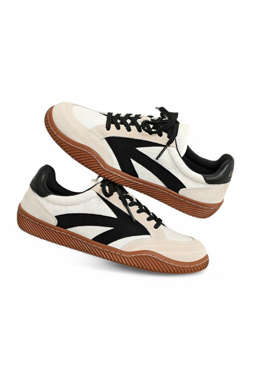 Suede Mesh Sneakers