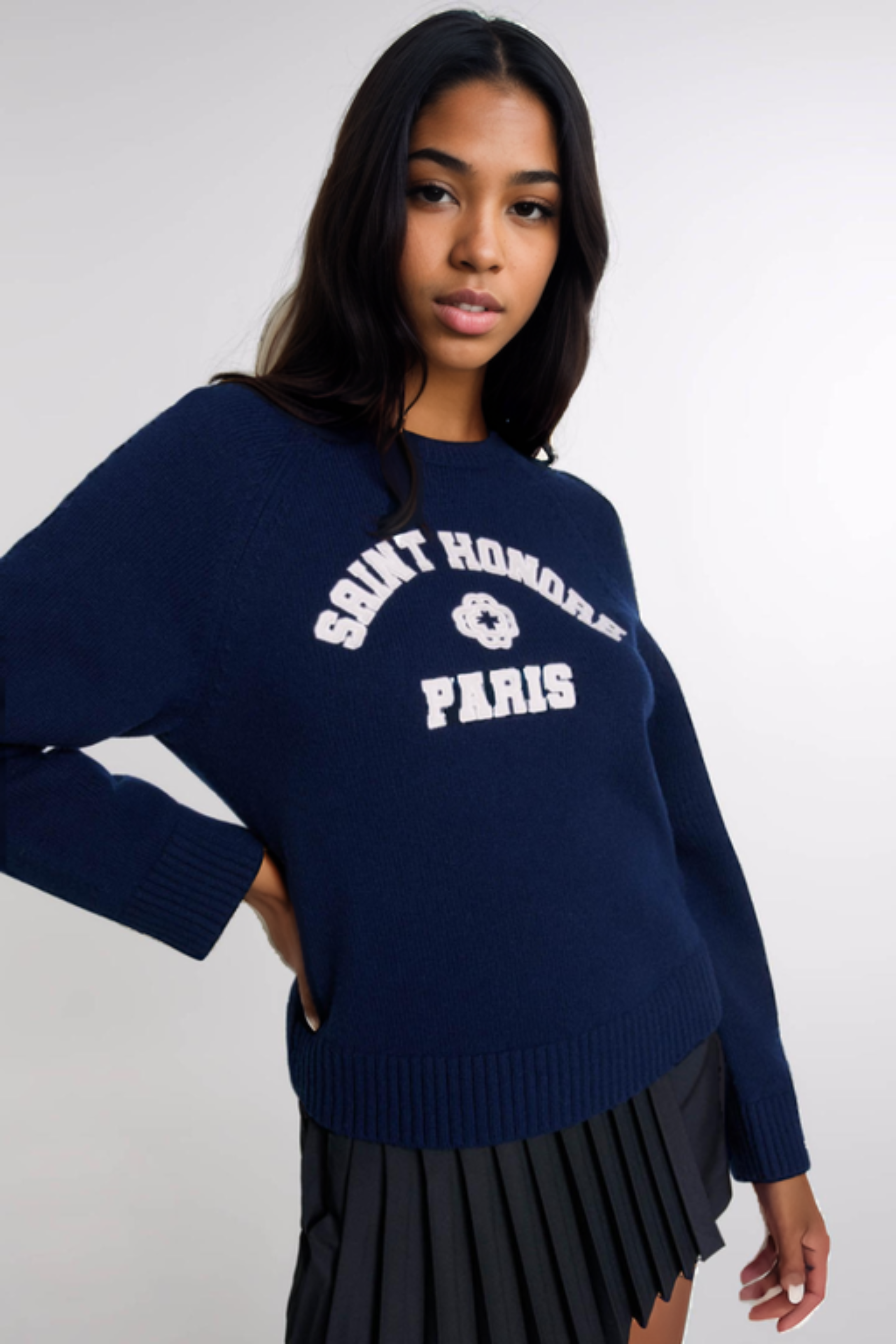 Saint Honoré Paris Motif Sweater