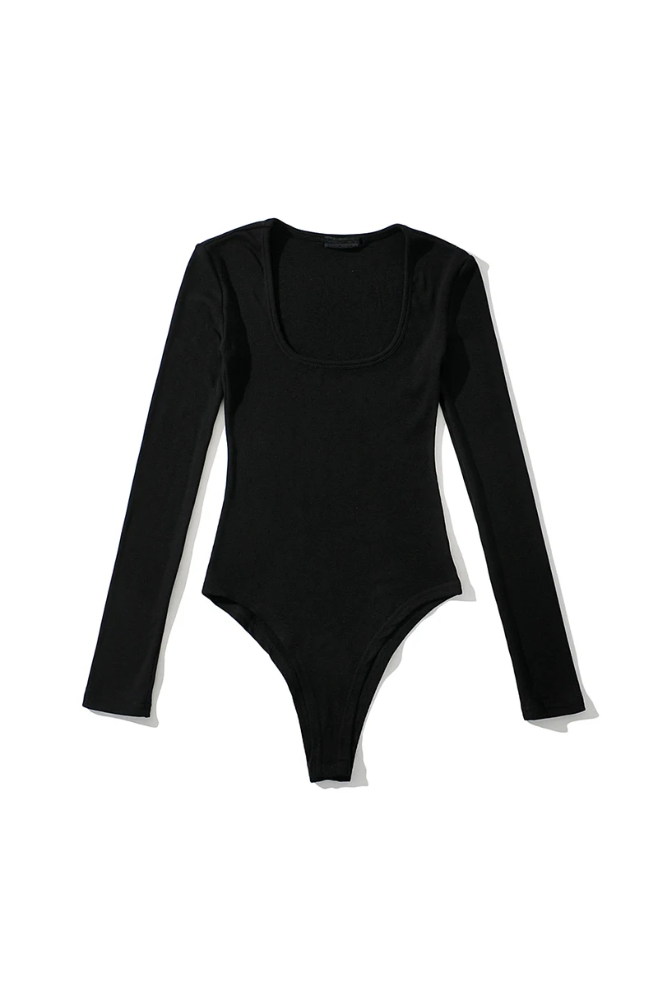 Ribbed Thong Bodysuit