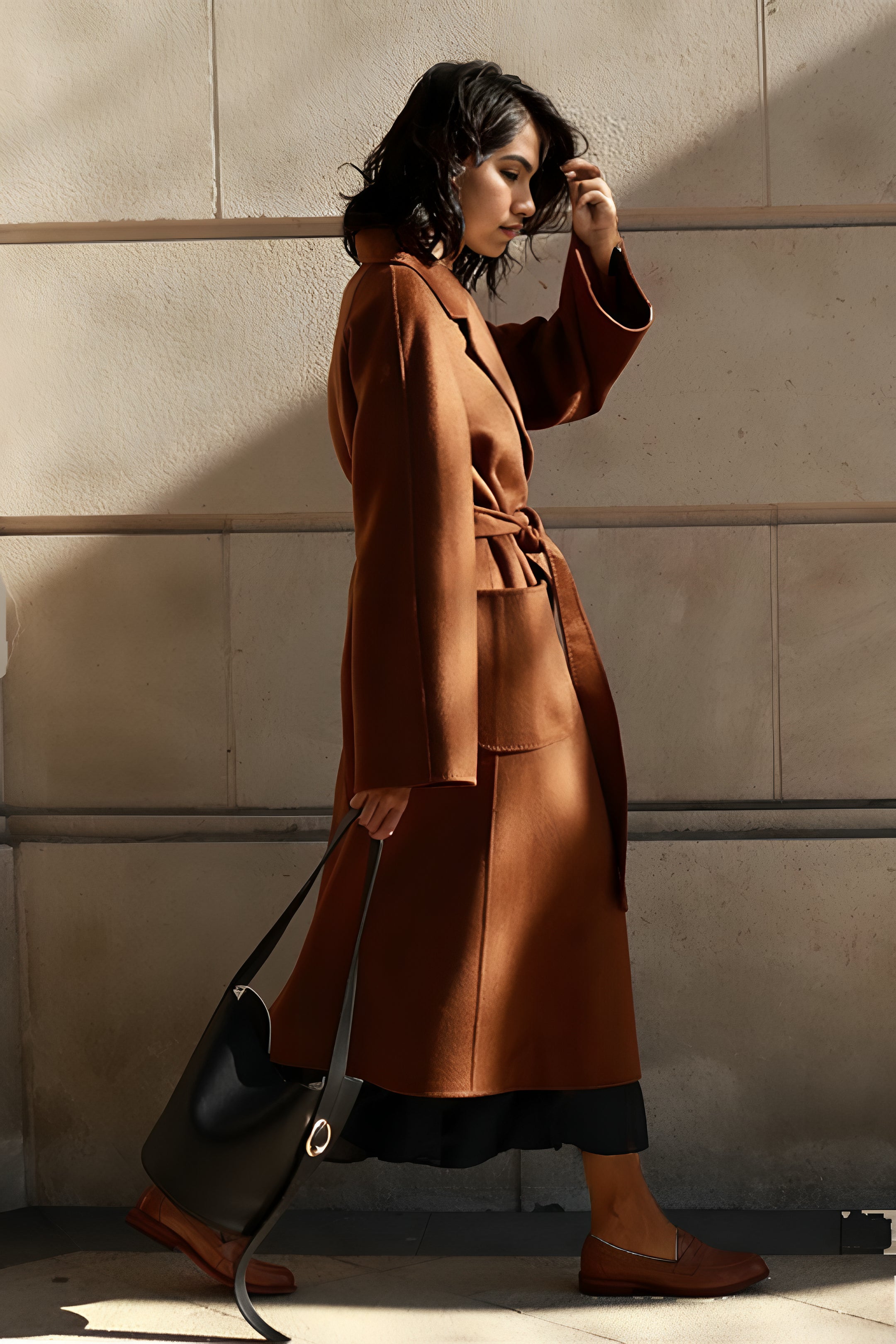 Handmade Wool - Cashmere Coat